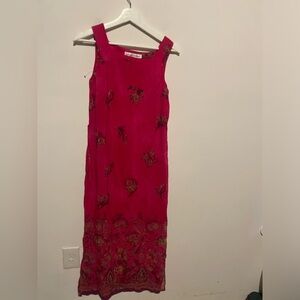 Vintage Style Sleeveless Maxi Dress size 6